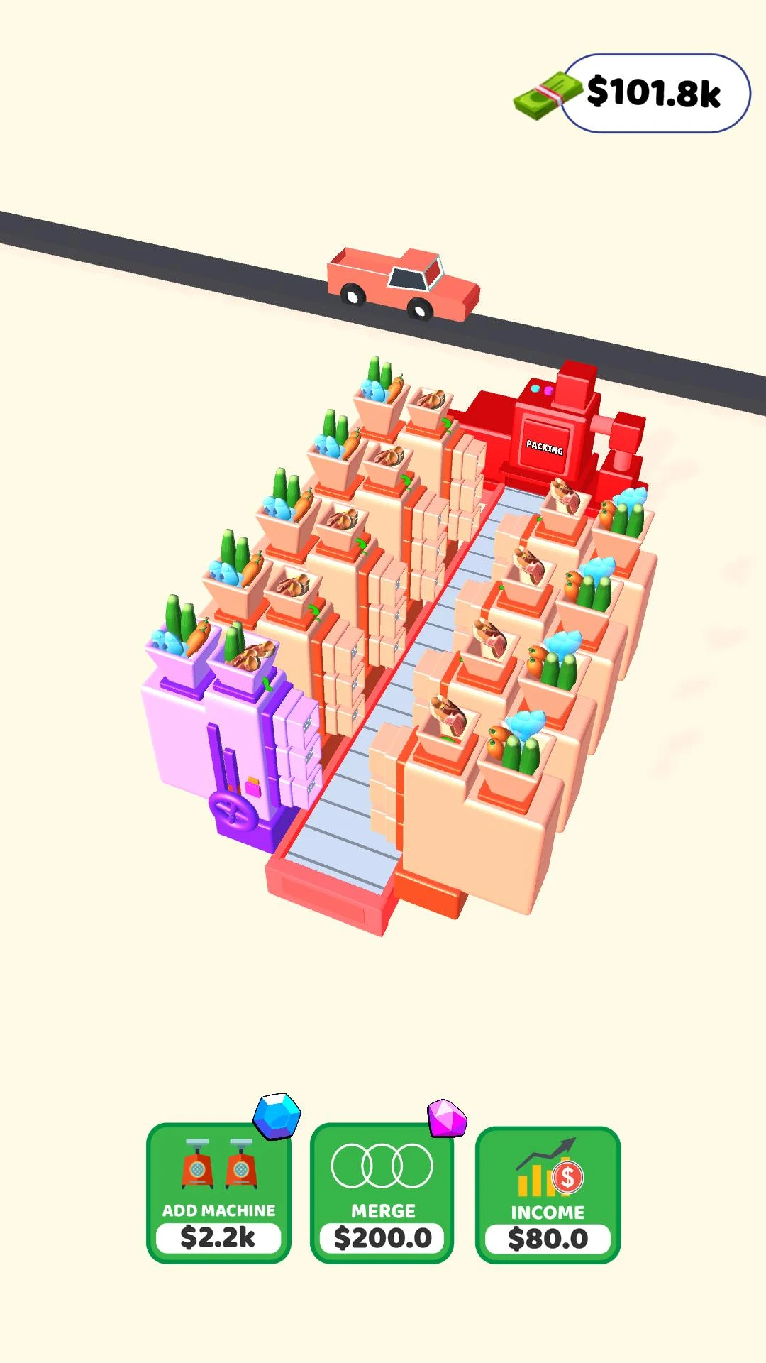Idle Food Tycoon: Food Clicker screenshot