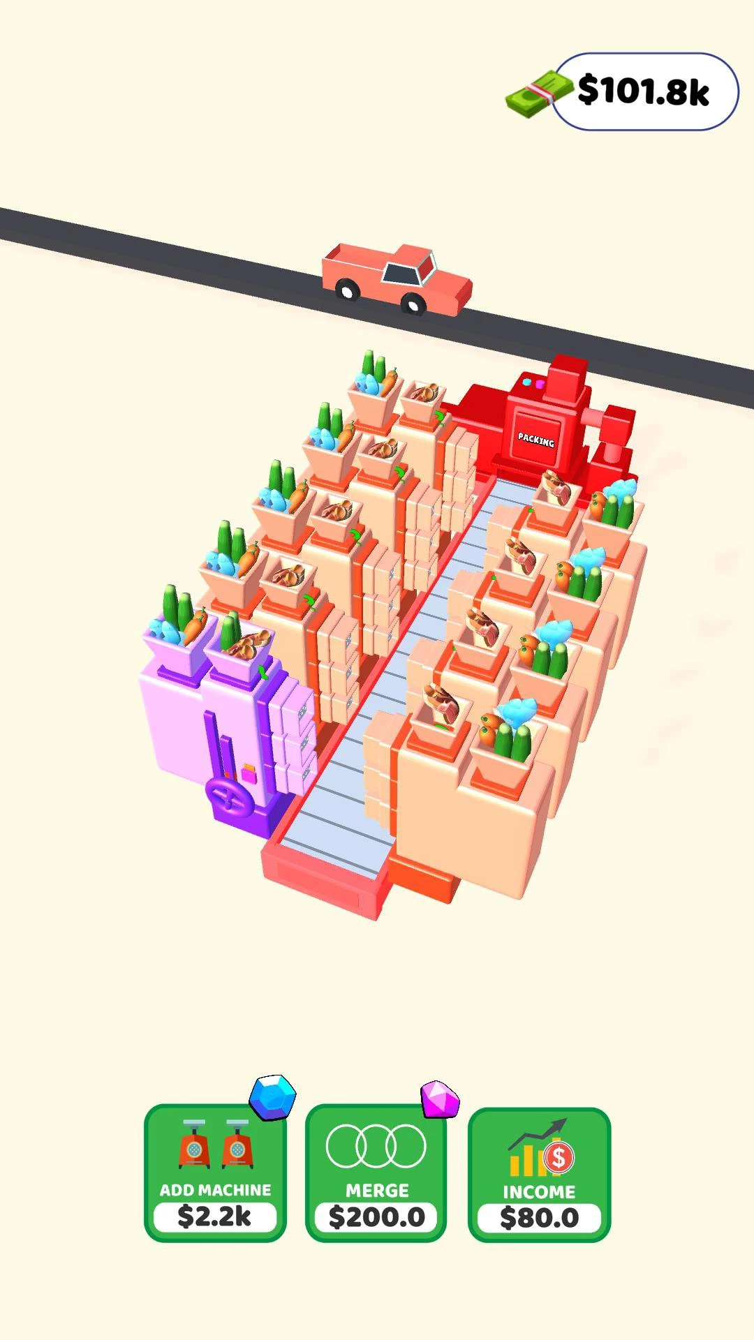 Idle Food Tycoon: Food Clicker screenshot